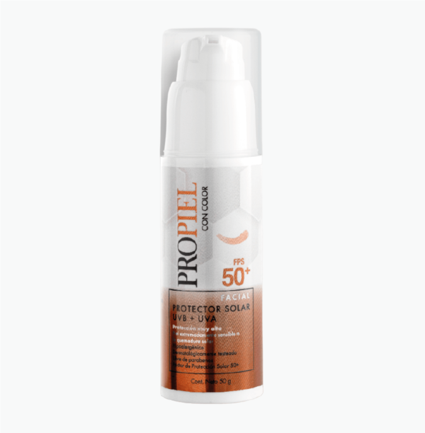 Propiel Emulsión Facial FPS 50+ con Color